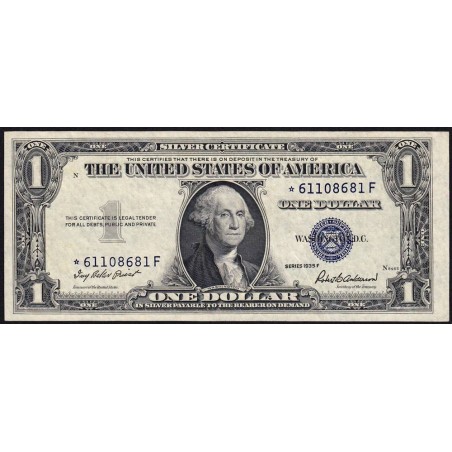 Etats Unis - Pick 416D2fr (remplacement) - 1 dollar - Série * F - 1935 F - Etat : SUP+