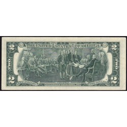 Etats Unis - Pick 461 - 2 dollars - Série K A - 1976 - Dallas - Etat : TTB+