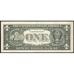 Etats Unis - Pick 468b - 1 dollar - Série B C - 1981 A - New York - Etat : SUP