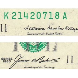 Etats Unis - Pick 475 - 5 dollars - Série K A - 1985 - Dallas - Etat : SUP