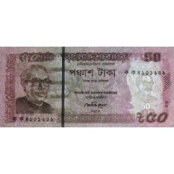 Bangladesh - Pick 56a - 50 taka - Série ক ক - 2011 - Etat : NEUF