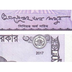 Bangladesh - Pick 64Ab - 5 taka - 2017 - Etat : NEUF