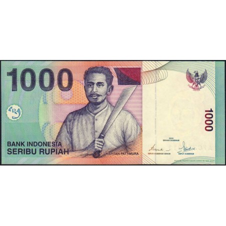 Indonésie - Pick 141d - 1'000 rupiah - Série AIC - 2000/2003 - Etat : NEUF