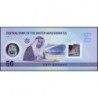 Emirats Arabes Unis - Pick 35 - 50 dirhams - Série 001 - 2021 - Polymère - Etat : NEUF