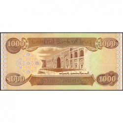 Irak - Pick 93a - 1'000 dinars - Série 54 - 2003 - Etat : NEUF