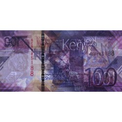 Kenya - Pick 53a - 100 shillings - Série AC - 2019 - Etat : NEUF