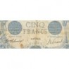 F 02-38 - 28/04/1916 - 5 francs - Bleu - Série P.11597 - Etat : TB