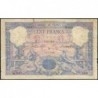 F 21-02 - 15/01/1889 - 100 francs - Bleu et rose - Série M.210 - Etat : TB à TB+