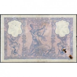 F 21-17 - 23/11/1903 - 100 francs - Bleu et rose - Série V.3905 - Etat : B+