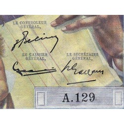 F 34-11 - 02/01/1953 - 500 francs - Chateaubriand - Série A.129 - Etat : SPL