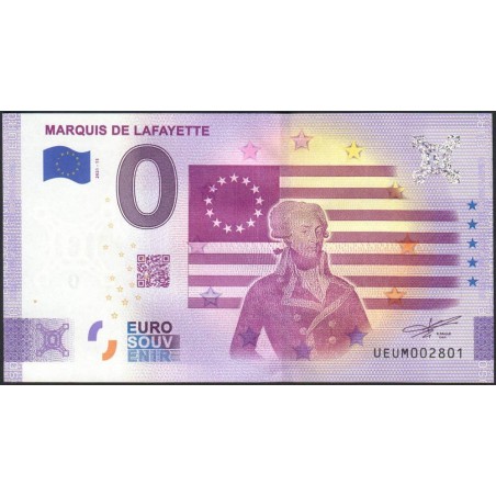 63 - Marquis de la Fayette - 2021-11 - Etat : NEUF