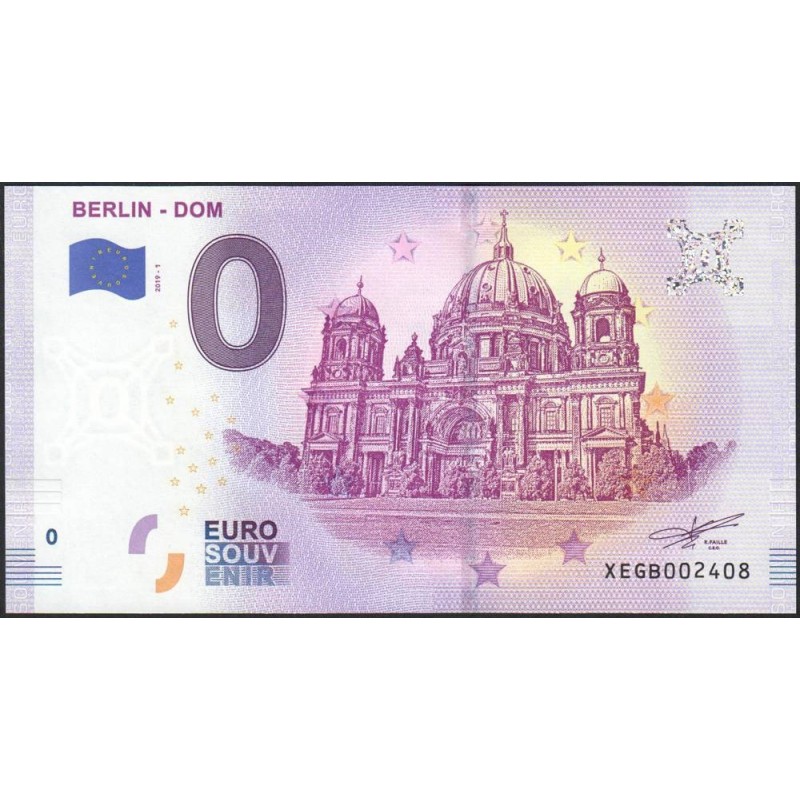 Allemagne - Berlin Dom - XEGB-2019-1 - 0 euro - Etat : NEUF
