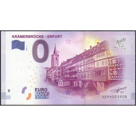 Allemagne - Krämerbrücke Erfurt - 2017-1 - 0 euro - Etat : NEUF