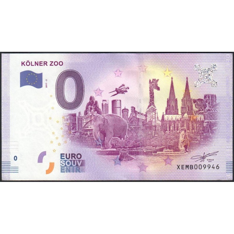 Allemagne - Kölner Zoo - XEMB-2017-2 - 0 euro - Etat : NEUF