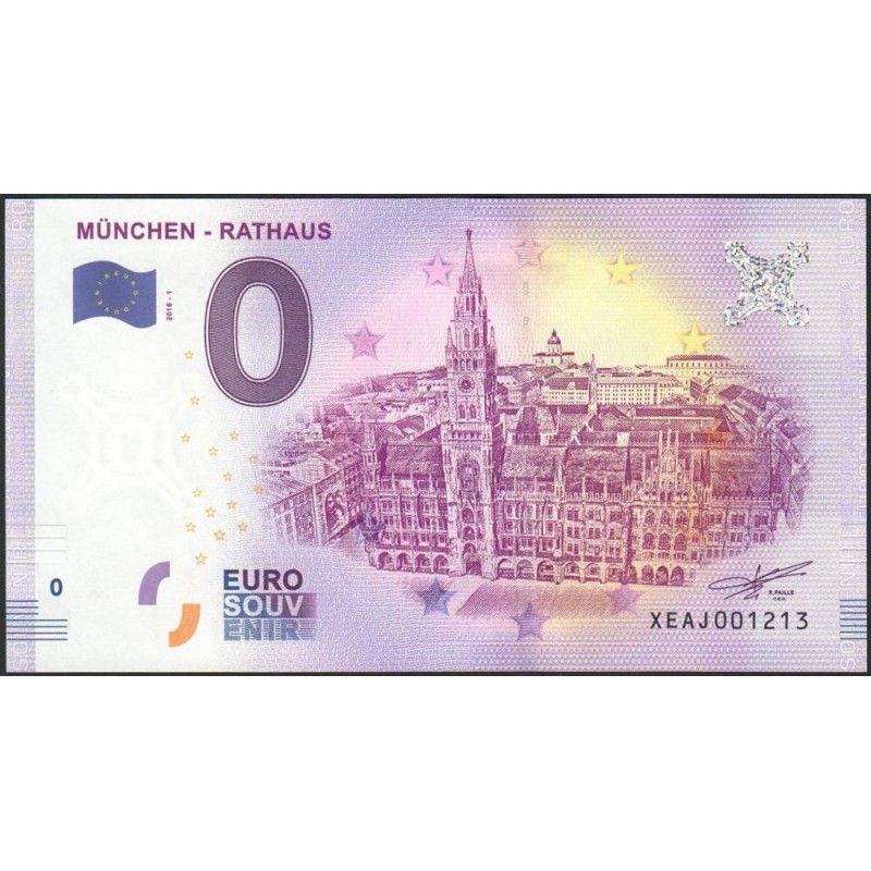 Allemagne - München Rathaus - XEAJ-2018-1 - 0 euro - Etat : NEUF