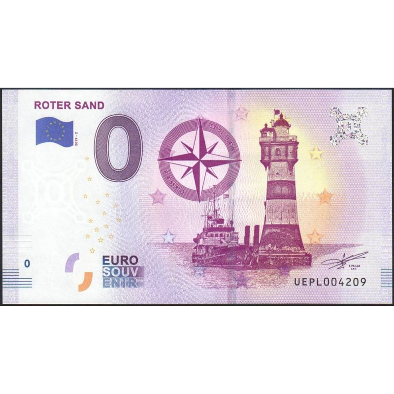 Allemagne - Roter Sand - 2019-2 - 0 euro - Etat : NEUF