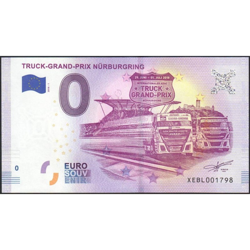 Allemagne - Truck Grand Prix Nürburgring - XEBL-2018-1 - 0 euro - Etat : NEUF