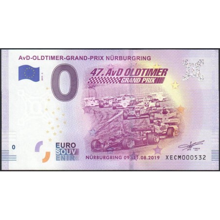 Allemagne - Avd Oldtimer Grand Prix Nürburgring - 2019-2 - 0 euro - Etat : NEUF