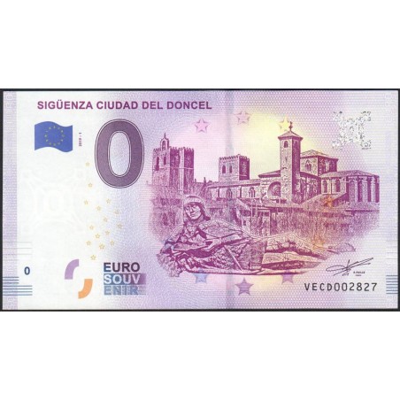 Espagne - Sigüenza Ciudad del Doncel - 2019-1 - 0 euro - Etat : NEUF