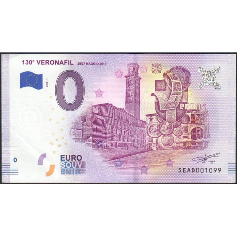 Italie - Verona - Exposition Veronafil -SEAD- 2018-1 - 0 euro - Etat : NEUF