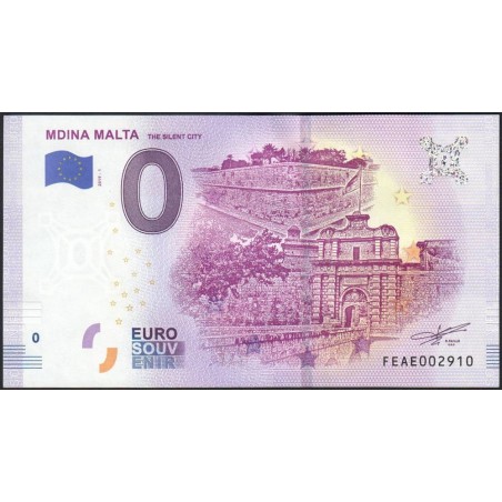 Malte - Mdina Malta - 2019-1 - 0 euro - Etat : NEUF