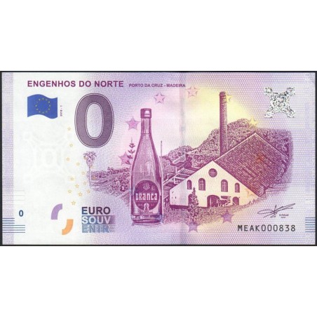 Portugal - Engenhos do Norte - 2018-1 - 0 euro - Etat : NEUF