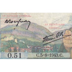 F 05-03 - 05/08/1943 - 5 francs - Berger - Série O.51 - Etat : TTB