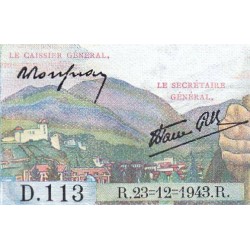 F 05-05 - 23/12/1943 - 5 francs - Berger - Série D.113 - Etat : NEUF