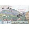 F 05-05 - 23/12/1943 - 5 francs - Berger - Série D.113 - Etat : NEUF