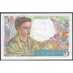 F 05-06 - 05/04/1945 - 5 francs - Berger - Série D.134 - Etat : NEUF