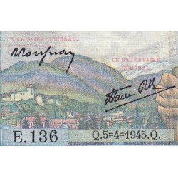 F 05-06 - 05/04/1945 - 5 francs - Berger - Série E.136 - Etat : TTB