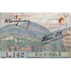 F 05-06 - 05/04/1945 - 5 francs - Berger - Série L.142 - Etat : TB