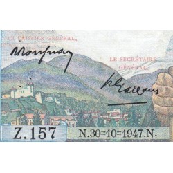 F 05-07 - 30/10/1947 - 5 francs - Berger - Série Z.157 - Etat : TTB