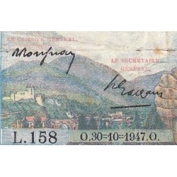 F 05-07 - 30/10/1947 - 5 francs - Berger - Série L.158 - Etat : TB+