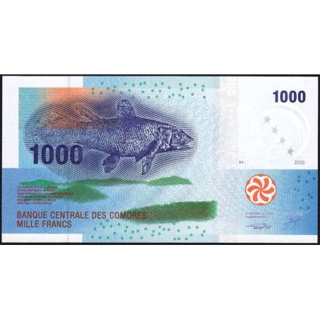 Comores - Pick 16a - 1'000 francs - Série B - 2005 - Etat : NEUF