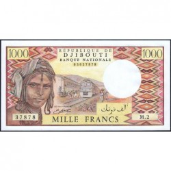 Djibouti - Pick 37b - 1'000 francs - Série M.2 - 1988 - Etat : NEUF