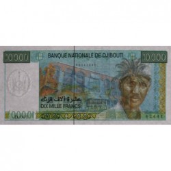 Djibouti - Pick 41 - 10'000 francs - Série D.001 - 1999 - Etat : NEUF