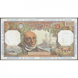 Antilles Françaises - Pick 10a - 100 francs - Série B.2 - 1964 - Etat : TTB