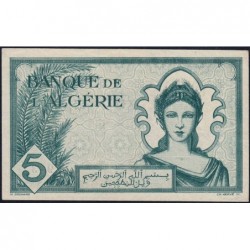 Algérie - Pick 91 - 5 francs - Série P.983 - 16/11/1942 - Etat : SPL