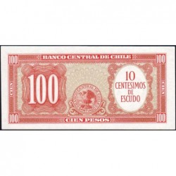 Chili - Pick 127a_3 - 10 centesimos de escudo - Série K-6-101 - 1964 - Etat : NEUF