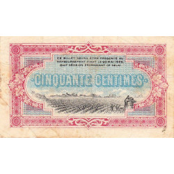 Cognac - Pirot 49-9 - 50 centimes - Série 191 - 22/05/1920 - Etat : TB