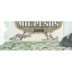 Chili - Pick 154g_3 - 1'000 pesos - Série AC - 2008 - Etat : NEUF