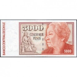Chili - Pick 155e_12 - 5'000 pesos - Série NA - 2005 - Etat : pr.NEUF