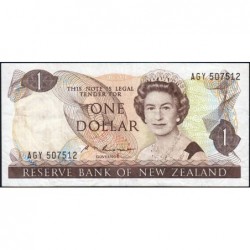 Nouvelle Zélande - Pick 169b - 1 dollar - Série AGY - 1985 - Etat : TB+