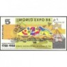 Bicentenaire de l'Australie - World Expo 88 - 5 dollars - 1988 - Etat : NEUF