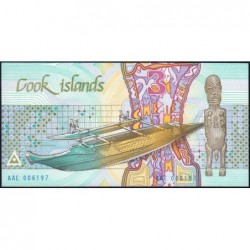Cook (îles) - Pick 3 - 3 dollars - Série AAE - 1987 - Etat : NEUF