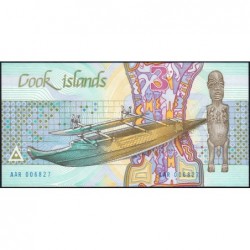 Cook (îles) - Pick 3 - 3 dollars - Série AAR - 1987 - Etat : NEUF