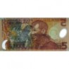 Nouvelle Zélande - Pick 185b - 5 dollars - Série BH - 2009 - Polymère - Etat : NEUF