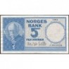 Norvège - Pick 30g - 5 kroner - Série J - 1962 - Etat : TTB
