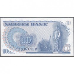 Norvège - Pick 36c - 10 kroner - Série BN - 1979 - Etat : NEUF